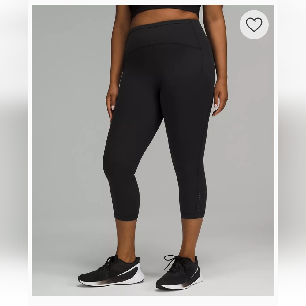 NWOT Lululemon Swift speed high rise crop legging
